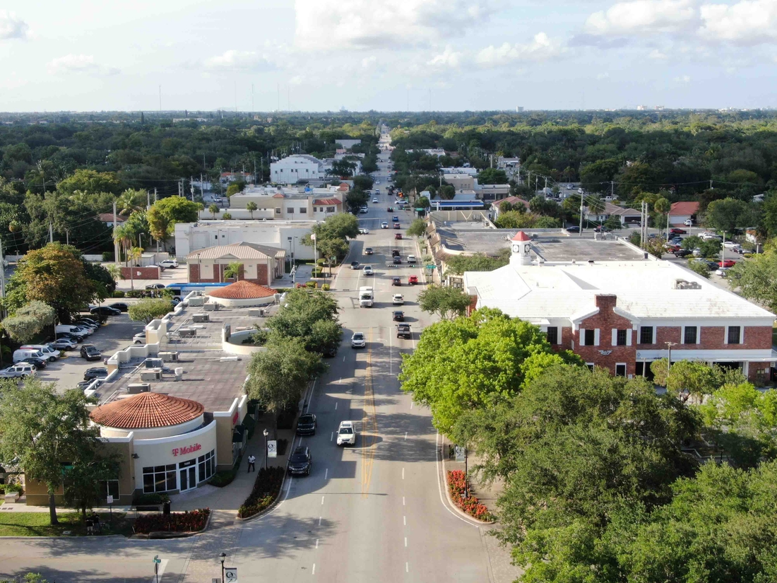 Miami Shores Village business district
