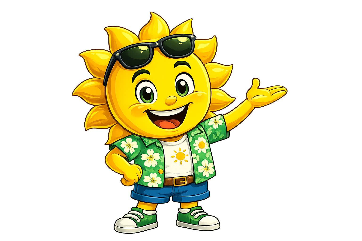 Sunny, Brockway Memorial Library mascot